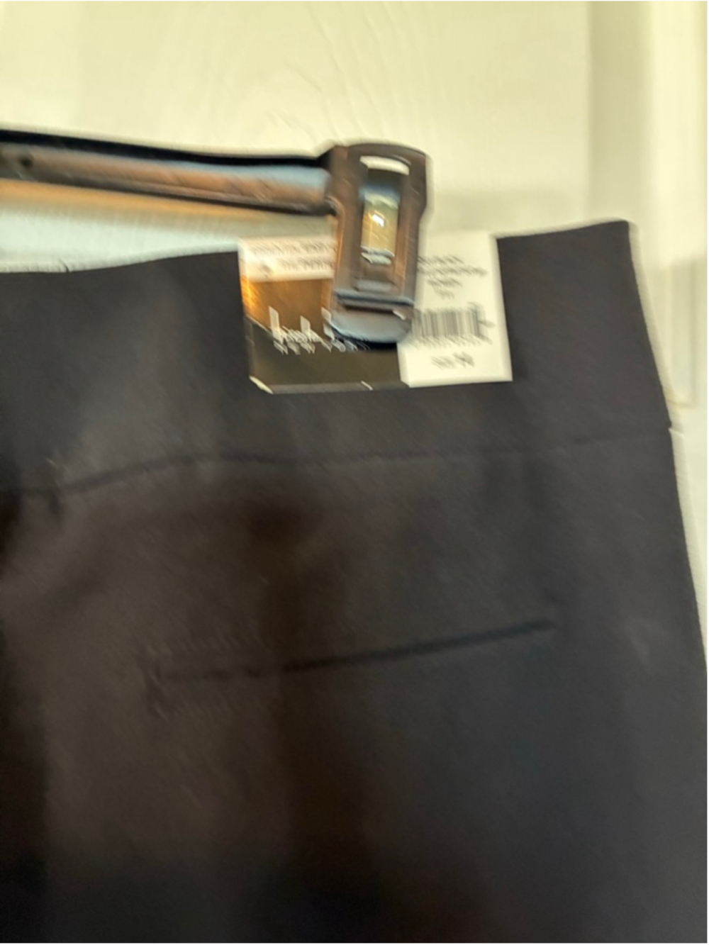 Women's Nicole Miller New York Black Capri Pants Size 14 - Picture 5 of 8